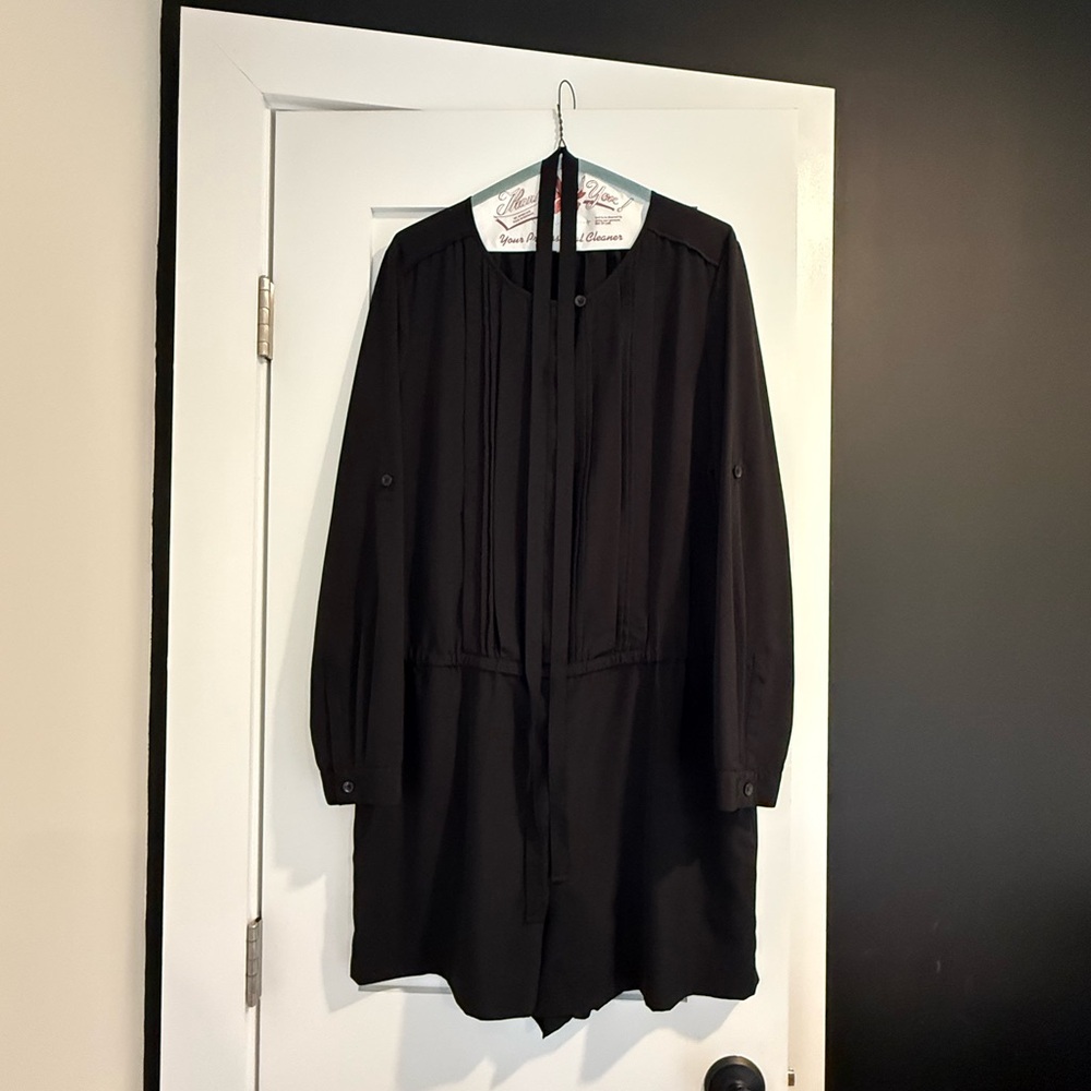 Elegant Black Women's Romper
